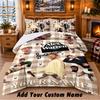 Alex Warren Custom Name 3Pcs Bedding Set 1 Bed Sheet 2 Pillowcases Bedroom Home Decor