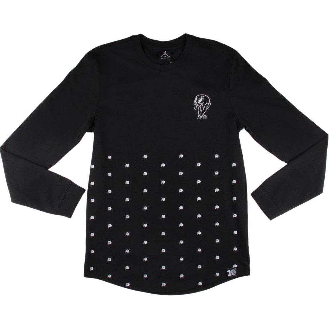 

Nike Polka Dot Crew Neck Long Sleeve T-Shirt Men tops Black 819121-010 XS