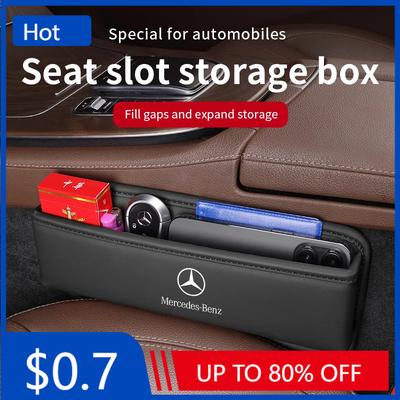 Car Sticker For Mercedes-Benz A B C E V R-Class A45 C43 CLA GLA GLB GLC SLK SL Vito GLE Viano Car Seat Gap Multifunction Crevice