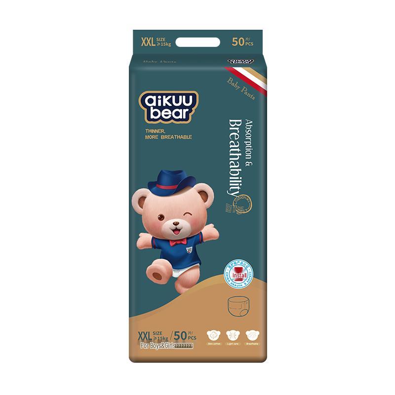 

Подгузники-трусики Mingdian Teddy ультратонкие