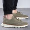 2025 Viral Trends Casual Shoes Men Breathable Fly Woven Loafers Plus Size Sneakers Spot