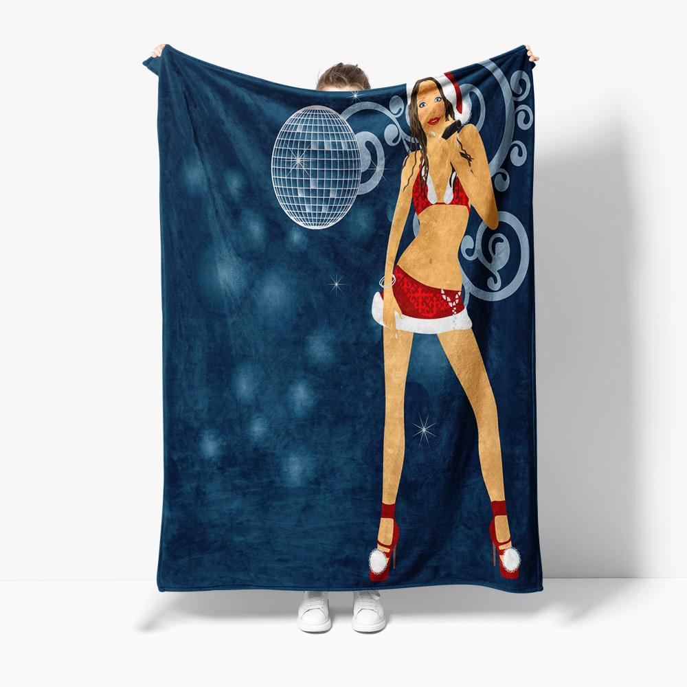 Soft Throw Blanket Cozy Flannel Fleece Warm Lightweight Home Decor Bedding Gift Novelty Design Pattern Vintage Retro Aesthetic S