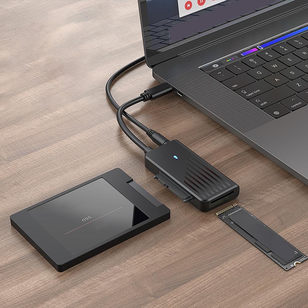 USB3.0 To SATA Adapter Cable 5Gbps 2.5/3.5 Inch HDD Converter M.2 NGFF Solid State Converter NVME for Desktop Laptop