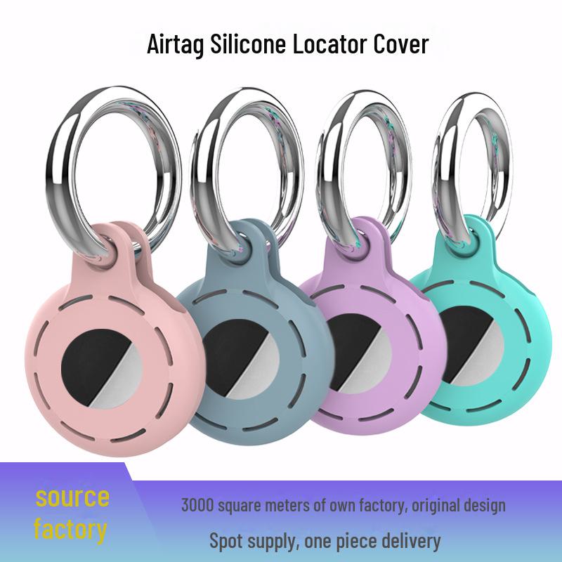

Apple AirTag Silicone Protective Cover - Lightweight and Durable Tracker Case