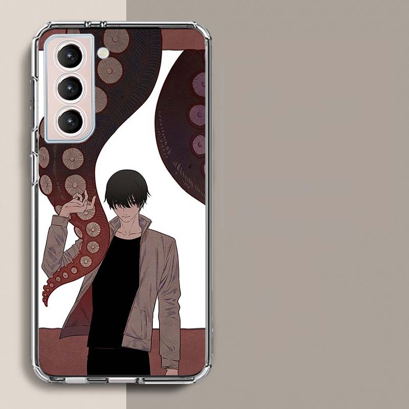 Chainsaw Man Yoshida Phone Case For Samsung Galaxy S25 Edge S24 S23 FE S21 S20 S10 Plus S22 S26 Ultra Cover Clear Cases TPU Capa