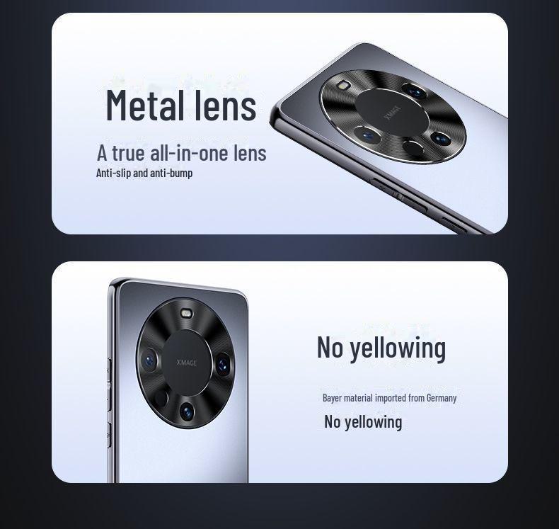 Protective electroplated frosted case for Huawei Mate 60 Pro, 50, 40, and 30.