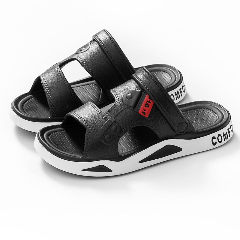 Men's Sandals New Summer Youth Wear Non-slip Beach Shoes Dual-purpose Driving Casual Men's Sandals