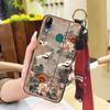 Soft case Silicone Phone Case For Blackview A60 Pro Waterproof Back Cover Kickstand Anti-knock Anti-dust Durable Lanyard