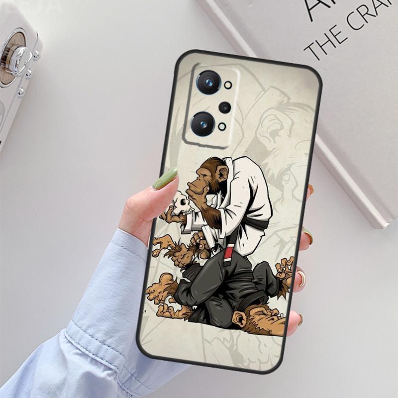 Judo Jiu Jitsu BJJ For Realme 14 12 10 11 13 Pro Plus GT 6 6T 5 GT7 Pro C61 C55 C51 C21Y C25S C67 C75 C53 Case