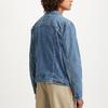 Levis Type 3 Solid Color Spliced Comfortable Long Sleeve Casual Denim Jacket Men jackets Medium-Blue 72334-0656