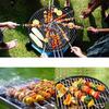 Skewers For Meat Skewers 32Cm Grill Stainless Steel 20Pcs