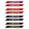 Metal 3D LIMITED Letter Car Trunk Sticker Modified Leaf Board Tail Badge Auto Body Decor Label