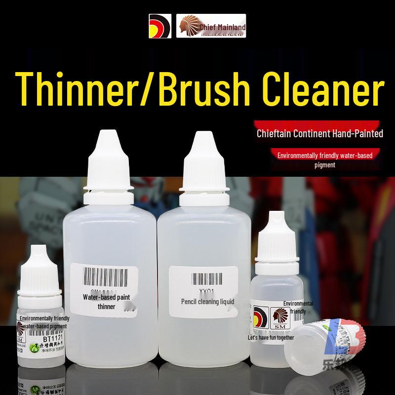 

Eco-Friendly Water-Based Paint Thinner & Brush Cleaner for Model Gundam Painting