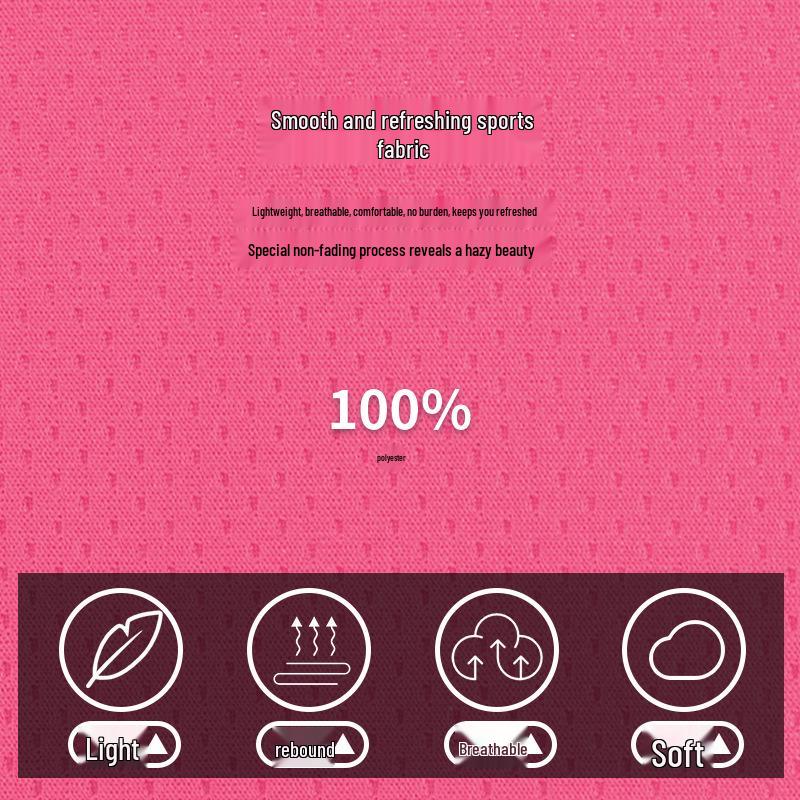 Smooth Moisture-Wicking Mesh Fabric for Spring & Summer Sportswear