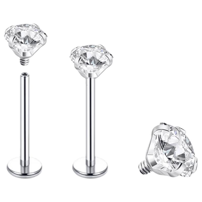 HKMRZ Medical Titanium Alloy Ear Stud
