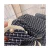 2024 Spring Women's Houndstooth Chic Single-Breasted Long-Sleeve Cardigan Jacket