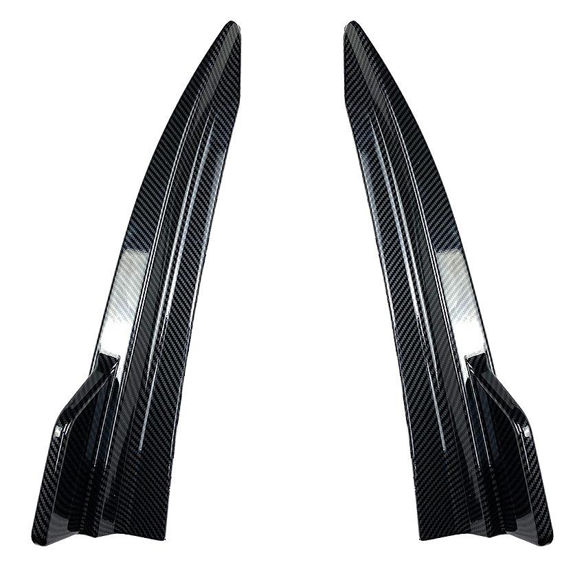 

1 Pair Black Car Rear Bumper Diffuser Side Splitters Glossy For BMW 3 Series G20 320i 325i 330i M Sport 2019-2025 accessories