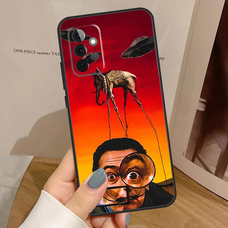 Salvador Dali Kunst Voor Samsung Galaxy A53 A33 A13 A23 A15 A25 A35 A55 A51 A71 A12 A32 A52 A14 A34 A54 Hoesje