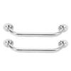 2PCS Marine Grab Handles 362mm Polished Stainless Steel Heavy Duty Boat Handle Handrail for Yatch