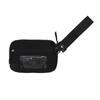 Women's Keychain Wallet The Wallet Zip Waterproof Nylon Card Wallet Pouch Wristlet Zip Card Case With Clear ID Window