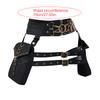 Multifunctional Waist Pack Gothic Female Fanny Bag Phone Pouches Practical Belt Bag for Travel Outdoor Sports