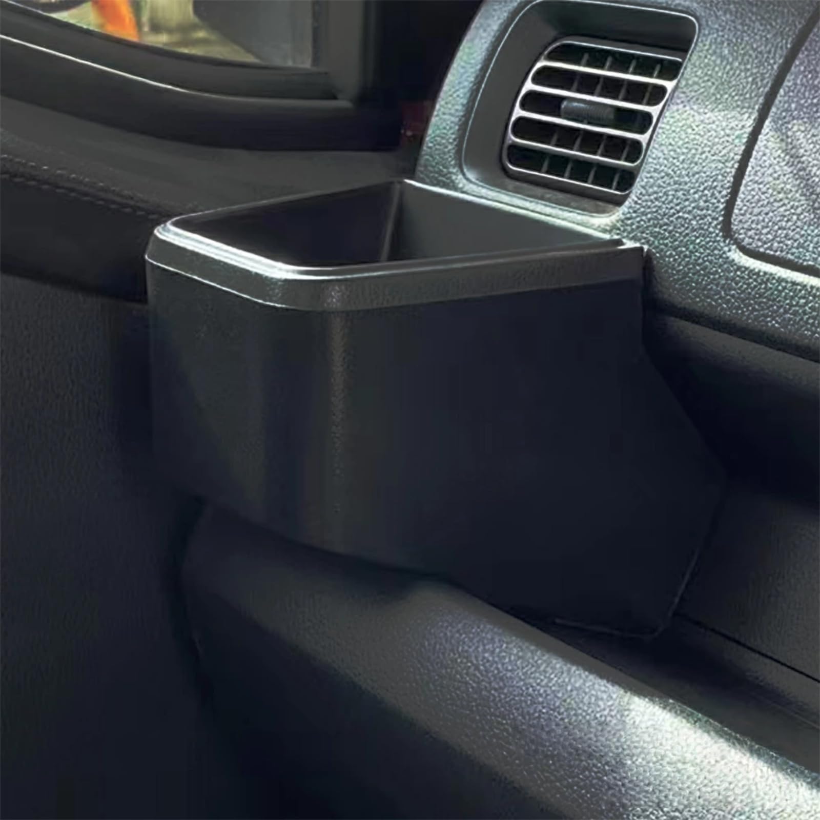 

RXCARGO Passenger Side Cup Kit for Air Conditioner Outlet for Hijet Jumbo S500 Series Model Holder/Drink Holder/Storage (Black) Truck/Hijet (Late