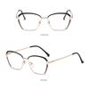 Vintage Blue Ray Blocking Anti-Blue Light Glasses Ultralight Eye Protection Square Eyeglasses Metal Frame Eyewear Men Women