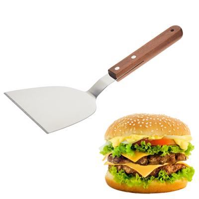 Utensile da cucina per buccia per pizza, pala fritta, bistecca che perde in acciaio inossidabile