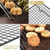 DFsucces Cake Cooler, Single Layer, Non-Stick, Non-Stick, High and Low Temperature Resistant, Baking Cooling Rack for Cakes, Breads, Sweets, Chocolate