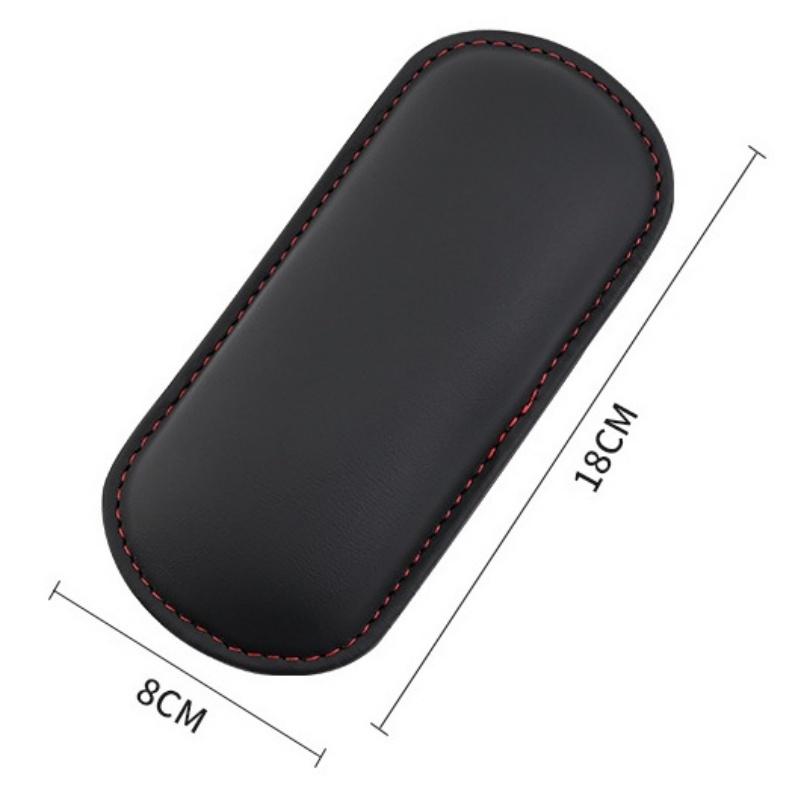 Leather Car Leg Cushion Universal Self-adhesive Knee Foot Anti-collision Pad On Door Elbow Support Pad Auto Interior Accessories
