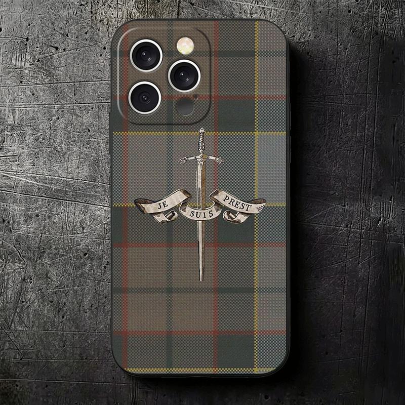 Outlander TV Claire Soft Phone Case for iPhone 16 16E 17 Air 15 Pro Max 14 Plus 13 Mini 11 12 7 Black Cover Back Shell