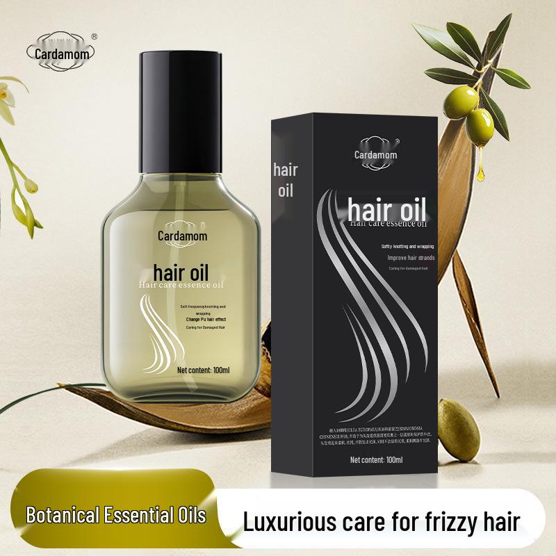

Huaxiao Kou Smooth & Shiny Hair Oil: Frizz Control, Hair Care, Long-lasting Fragrance, Leave-in Treatment.