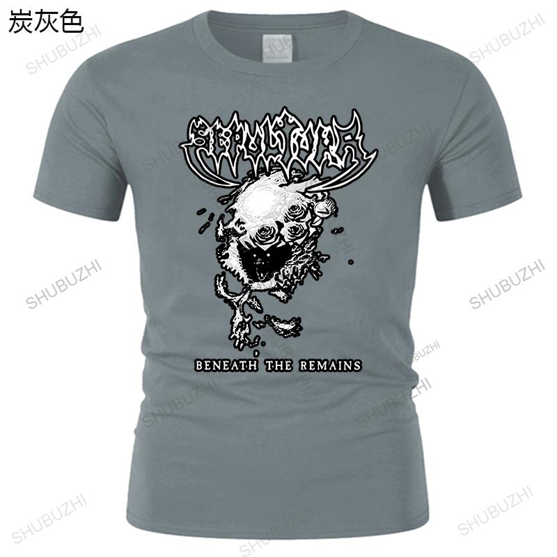 Mens luxury cotton T shirt short sleeve high quality tees tops Sepultura Beneath The Remains teeshirt unisex tshirts oversized