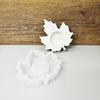 2Pcs Leaf Shaped Silicone Molds for Epoxy Resin Silicone Candle Holder Molds for Candle Stand Tealight Holder Decoration