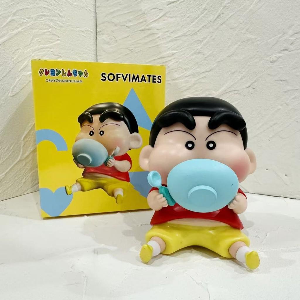 Rice Dry Crayon Shinchan Anime Character Pvc Model For Collectors And Decorators