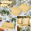 8pcs Gift Boxes with Lids Bridesmaid Boxes with Golden Ribbon Gift Boxes Flip-top Gift Box Folden Gift Wrap Box Party Favors Boxes Storage Box