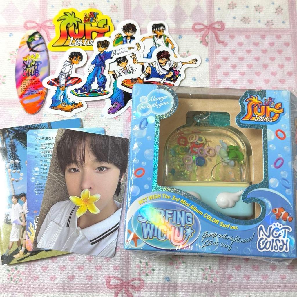 [USED] Anonymous shipping NCT Wish Color Surf version request