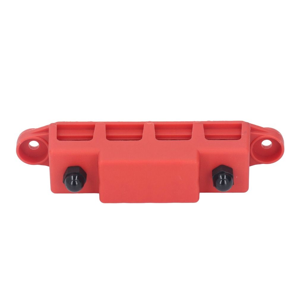 2Pcs 4 Terminal Power Distribution Block M8 Screw Bus Bar 250A  Automobile