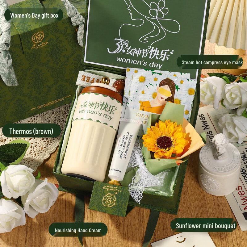 Forest Island Prosperity Thermos & Self-Care Gift Set
