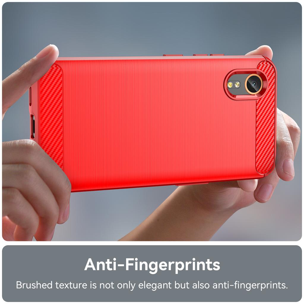 Custodia per Samsung Galaxy XCover 7, Copertura Protettiva Flessibile in Fibra TPU per Samsung Galaxy XCover 7