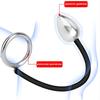 Male Anal Plug Stainless Steel Butt Anus Massage Expander Penis Rings Sperm Lock Masturbation Sex Toys for Man Weight Training