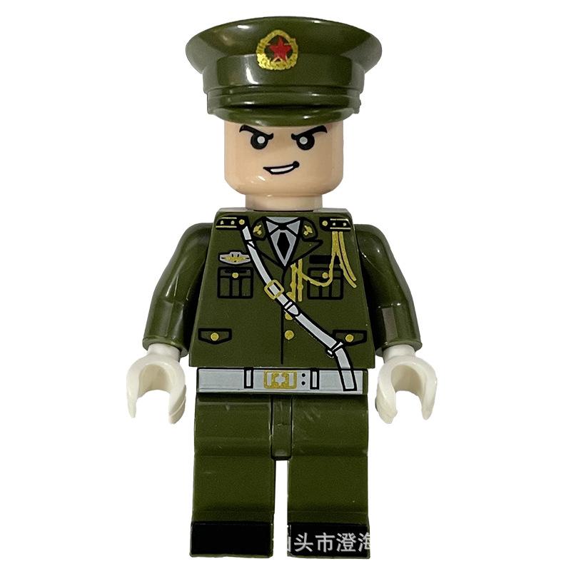Chinese Modern Military Dolls Sea, Land And Air Dolls Assembled Educational Toys Boy