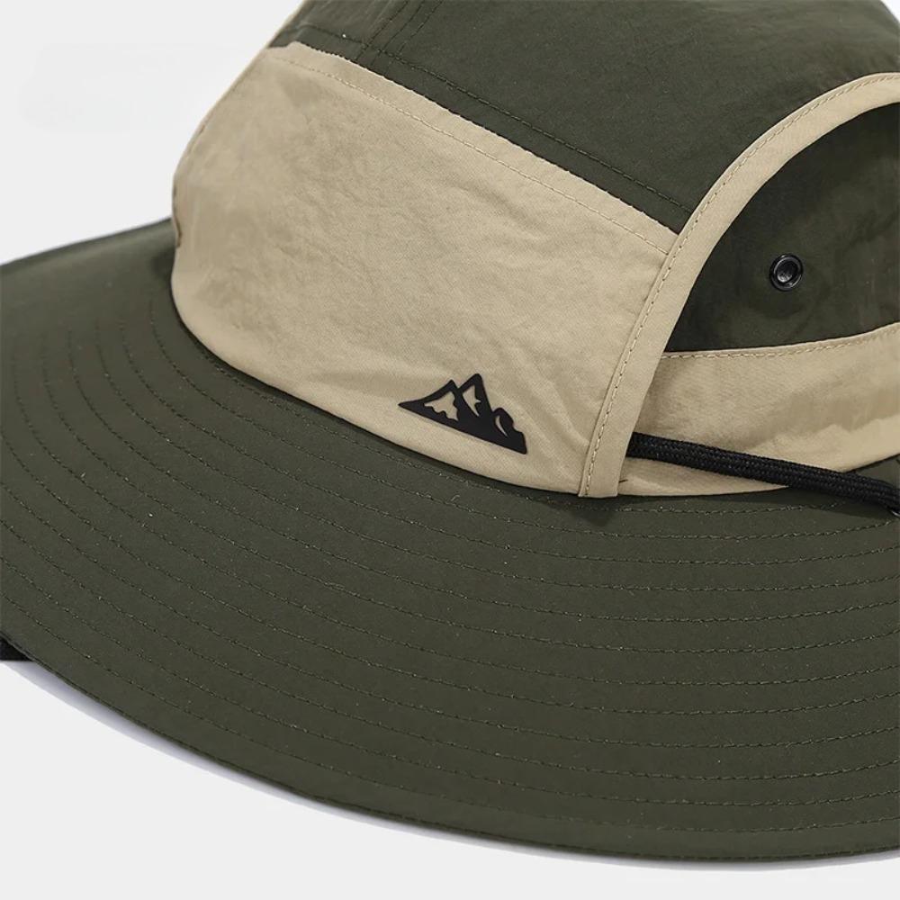 Summer Outdoor Sun Protection Hat for Women Men Hiking Fishing Sunscreen Visor Cap Large Brim Shawl Quick Drying Fisherman Hat