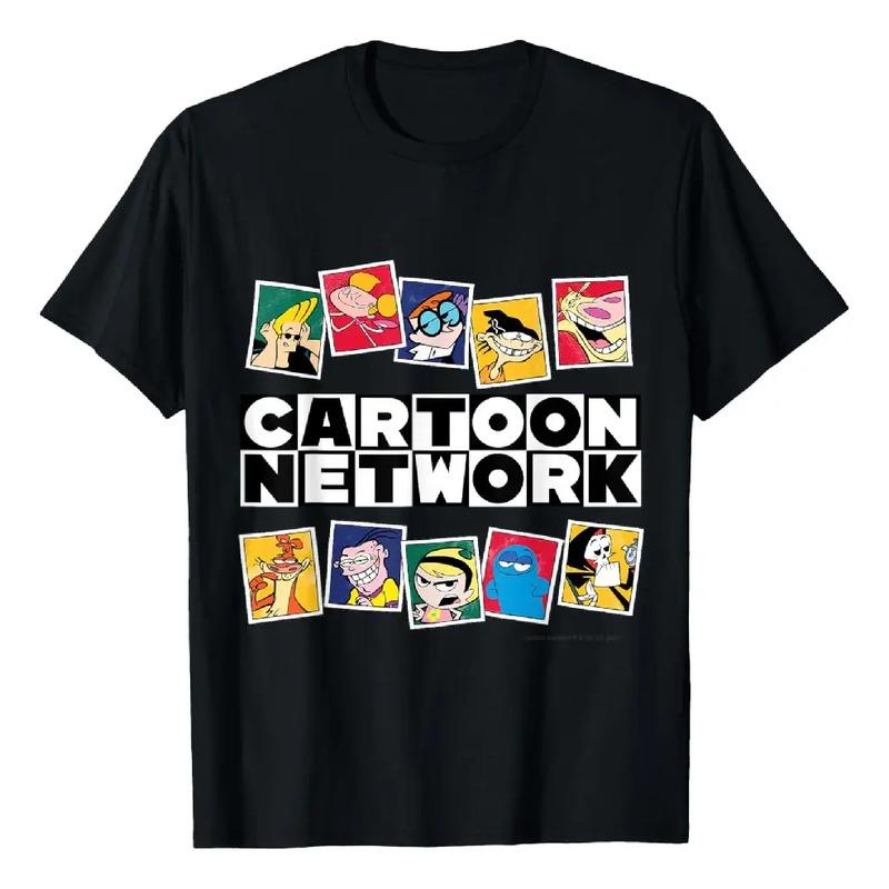 Camiseta Polaroids Con Personajes De Cartoon Network S