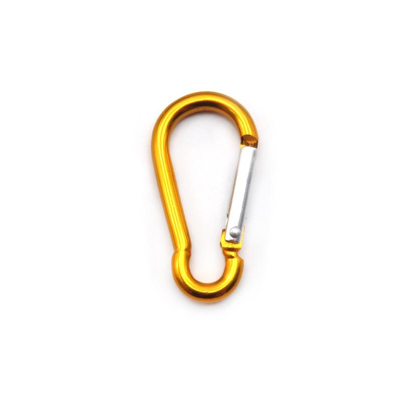 1/11/11pcs Aluminum Carabiner Key Chain Clip Outdoor Camping Keyring Snap Hook Water Bottle Buckle Kit Climbing Accessories