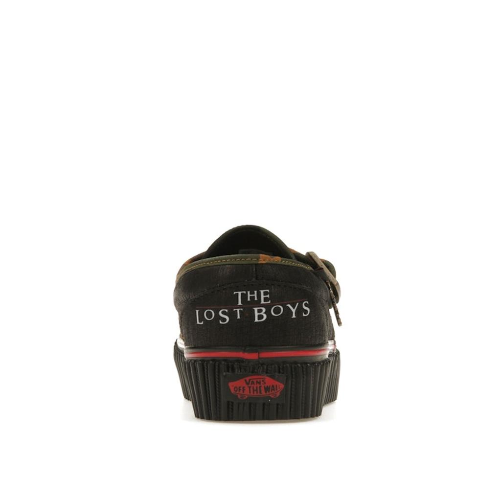 Vans House of Terror x Style 47 Creeper The Lost Boys Unisex Sneakers Svart Rød VN0A4U1BZV0
