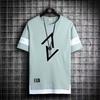 Neues Bestseller Herren Mode Sportlich Lässig Kurzarm T-Shirt + Shorts Zweiteiliges Set Modisch Retro Street