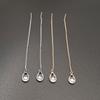 Women's Jewelry Accessories Water Drop Pendant Long Ear Line Earrings