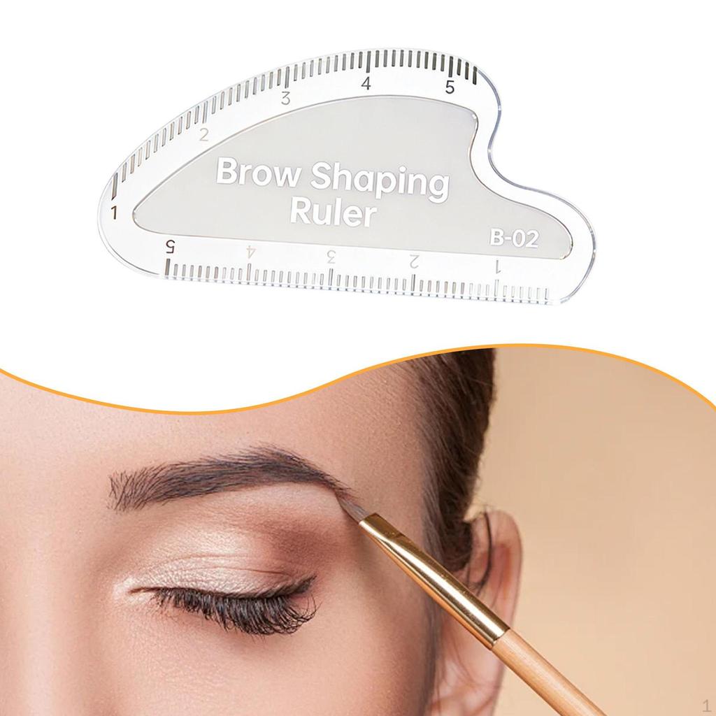 Eyebrow Shaping Ruler Arch Brow Mapping Fast Drawing Positioning Tool Template