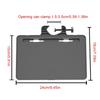 Microphone Stand Sound Card Tray Live Broadcast Part Portable Easy Installation Clip Holder Lectures Broadcast